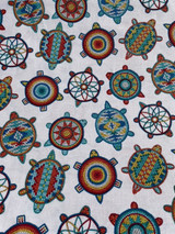 Turtle Printed Fabric