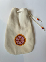 ceremonial bag, indigenous beadwork, handmade