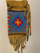 Medicine Bag, Indigenous, beaded