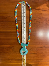 Twisted Peyote with Turquoise Necklace