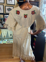 White Buckskin Dress