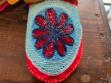 Fully Beaded Kids Moccasins (Size 3)