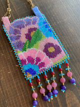 Beaded Necklace/Pouch