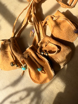 Plain Moose Hide Medicine Bag