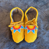 commercial moose hide mens moccasins size 8.5