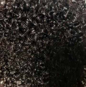 Tightly Coiled Human Hair