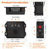 Rodent Repellent for Car, Battery Powered Under Hood Animal Repeller, Ultrasonic Rat and Mice Deterrent Device, Electronic Pest Control for RV, Truck