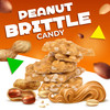 LAETAFOOD Peanut Brittle Candy, Old-Fashioned Delight (1 Pound Bag)