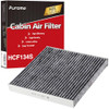 Puroma Cabin Air Filter with Activated Carbon, Replacement for CP134, CF10134, Honda & Acura, Civic, CR-V, Odyssey, CSX, ILX, MDX, RDX, AT134 (1 pc)