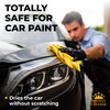 Premium Shammy Cloth for Car Drying - 26x17 - Super Absorbent Chamois Towel for Car - Scratch-Free, Reusable & Soft