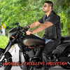 Touch&Torn Motorcycle Vest for Men Leather Vest With Multi Pockets Adjustable Laces Biker Riders Leather Vest Black