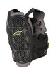 Alpinestars A-4 Max Roost Guard, Off-Road Chest Protector, CE-Certified, XL/2XL, Black/Anthracite/Yellow Fluorescent