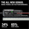 NOCO GENIUS5: 5A 6V/12V Smart Battery Charger  Automatic Maintainer, Trickle Charger & Desulfator with Overcharge Protection & Temperature Compensat