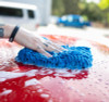 The Rag Company - Premium Chenille Microfiber Knobby Wash Mitts - Perfect for Car Washing and Detailing; Scratch-Free, Lint-Free, Double-Sided, Plush