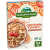Cascadian Farm, Cereal Cinnamon Crunch Organic, 9.2 Ounce