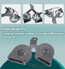 MITZONE Horn Assembly with Bracket Compatible with 2009-2014 Ford F-150 Replace 9L3Z-13832-A
