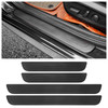 4PCS Car Door Sill Protector,Anti-Scratch Rubber Car Door Protector Edge Guards for Door Steps,Universal Waterproof Door Threshold Strips Exterior Ac