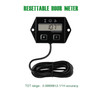 Yooreal Digital Inductive Tach Hour Meter,RPM Gauge Meter Tachometer for Lawn Mower Scooter Dirt Bike Tractor Generator Air Compressor Marine Motorcy