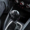 muge racing Forged Carbon Fiber Shift Knob Gear Shifter Spherical Type Unique Designed for Most Manual Car Universal Gear Shift Knob with 3 Adapters