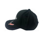 C8 Z06 Corvette Carbon Fiber Hat - Next Generation Flag Accent Cap - Officially Licensed by GM (Black)