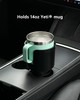 Upgraded Car Cup Holder Expander Adapter with Offset Adjustable Base, Compatible with Yeti 14/24/36/46oz Ramblers, Hydro Flasks 32/40oz, Other Large