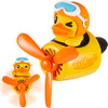 Tallew Car Air Freshener Cute Duck Diffuser Rotating Propeller Outlet Vent Fresheners Automotive Air Fresheners Aromatherapy Ornament Car Accessories