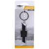 Plasticolor 004577R01 Chevrolet Textured Black and Chrome Bowtie Enamel Key Chain