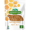 Cascadian Farm Organic Granola, Oats and Honey Cereal, Resealable Pouch, 11 oz