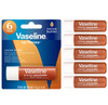 Vaseline Lip Therapy Cocoa Butter Lip Balm, 6 Pack, 0.16 Oz Ea