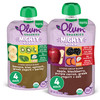 Plum Organics Variety Pack, 12+ Months - Mighty Morning Wake Up Blend - Organic Fruit and Veggie Toddler Food Pouches - 4 oz Pouch (Pack of 8)