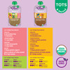 Plum Organics Mighty 4 Organic Toddler Food - Variety Pack - 4 oz Pouch (Pack of 12) - Organic Fruit and Vegetable Toddler Food Pouch