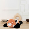 Niuniu Daddy 20" | 3.3 Pound Red Panda Weighted Stuffed Animals Plush Toy, Small Pillowfort Weighted Plush Animals for Kids Adults, Heavy Beads Body