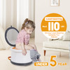 SunnySmile Portable Toilet for Kids,Portable Potty Seat for Toddler Travel,Travel Potty with Travel Bag, Applicable to Camping, Indoor/Outdoor Use, I