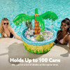JOYIN 28 Inflatable Palm Tree Cooler, Luau Hawaiian Tropical Beach Themed Party Decorations, Blow Up Palm Trees Cooler Outdoor Party Supplies, Kids