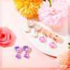 Hicarer 9 Pairs Girls Clip on Earrings Pretend Princess Play Earrings Jewelry Set(Bright Colors)