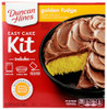 Duncan Hines Easy Cake Kit Golden Fudge Flavored Cake Mix, 8.4 oz.