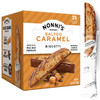 Nonni's Salted Caramel Milk Chocolate Biscotti Cookies  Individually Wrapped Italian Coffee Snack, Crunchy Twice-Baked, 90 Cal Each, 21 oz Carton