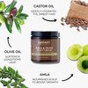 Qhemet Biologics Amla & Olive Heavy Cream - Moisturizing Balm for Extremely Dry & 4C Hair - Adds Soft, Supple Moisture & Hydration to Afros, Coils, C