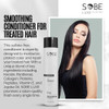 SOBE LUXE - Smoothing Conditioner for Treated Hair, Sulfate Free,10 Oz - Moisturizes, Protects Color and Repair - Keratin, Panthenol, Collagen, Prote