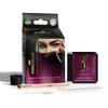 MinaiBrow Dark Brown Tint Kit | Natural Spot Coloring Brow Powder, Water & Smudge Proof Instant Brow Dye, 100% Gray Coverage, 30 Applications, Ammoni