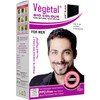 Vegetal Bio Colour - Experience Natural Black Beard Hair Color for Men | Ammonia-Free, PPD-Free, 100% Organic, and Herbal | Safe and Effective Beard