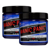 MANIC PANIC Classic Blue Moon Semi Permanent Hair Color - Neon Cool Blue Hair Dye for Women & Men That Lasts 4-6 Weeks - Vegan, Ammonia & Cruelty-Fre