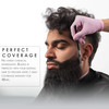 L3 - Temporary Beard Color - Full Beard in Minutes - Easy to Apply and No Mixing Required - Level 3 Natural Looking Black Dye