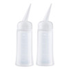 Driwe Applicator Bottles for Hair - 5oz Squeeze Bottle with Angle Tip - Pack of 2