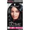 Schwarzkopf Color Ultime 1.4 Sapphire Black Hair Dye, Permanent Intense Black with Diamond Brilliance, Fade-Resistant, Covers Grays, All Hair Texture