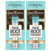 LOréal Paris Magic Root Permanent Hair Color, 10 Minute Hair Dye Kit to Rescue Roots with 100% Gray Hair Coverage, 5A Medium Ash Brown, 2 Pack (Pack