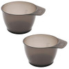 lasenersm 2 Pieces Hair Color Bowl Hair Dye Bowl Hair Color Mixing Bowl Plastic Color Mixing Tint Bowl Hair Dye Bowl Applicator Bowl Hair Dyeing Colo