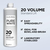 Clairol Professional Pure White 20 volume Crème Developer, 16 oz (Pack of 1)