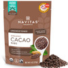 Navitas Organics Cacao Nibs  Unsweetened Dark Chocolate Crunch  Antioxidants, Minerals, Fiber  For Trail Mix, Baking & More  USDA Organic, Fairtr