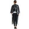 SMARTHAIR Professional Salon Cape, Polyester, Black, 54'x62', Waterproof, Anti-static, Barber Cape